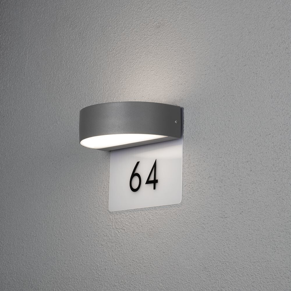 Konstsmide 7855-370 настельный светильник Подходит для наружного использования Антрацит, Серый
