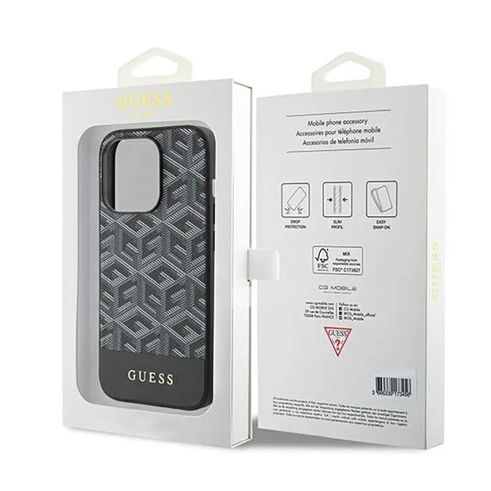 GUESS Guhmp15Lhgcfsek iPhone 15 Pro 6.1 Gcube Stripes phone case