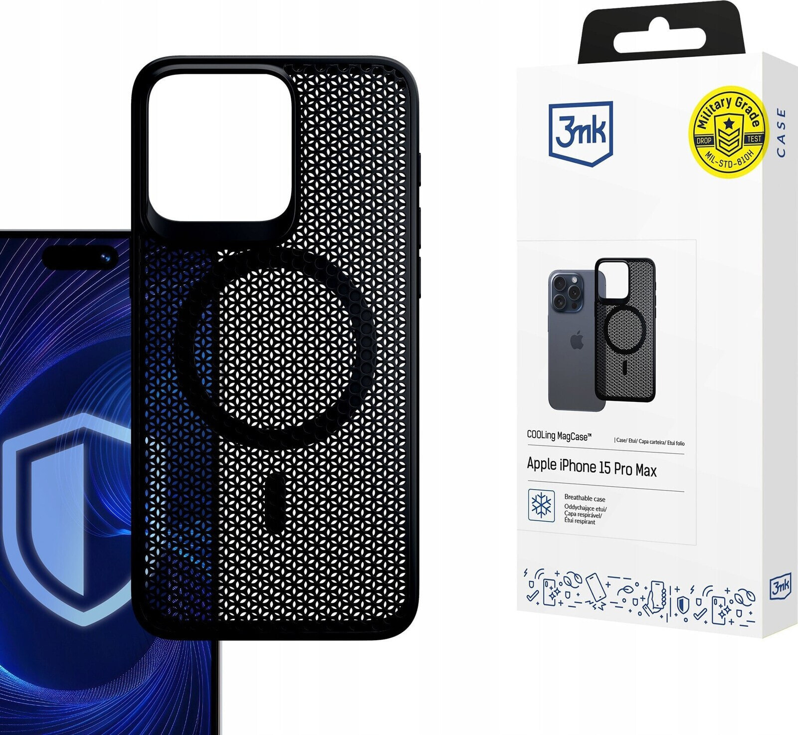 3MK 3MK COOLing MagCase iPhone 15 Pro Max