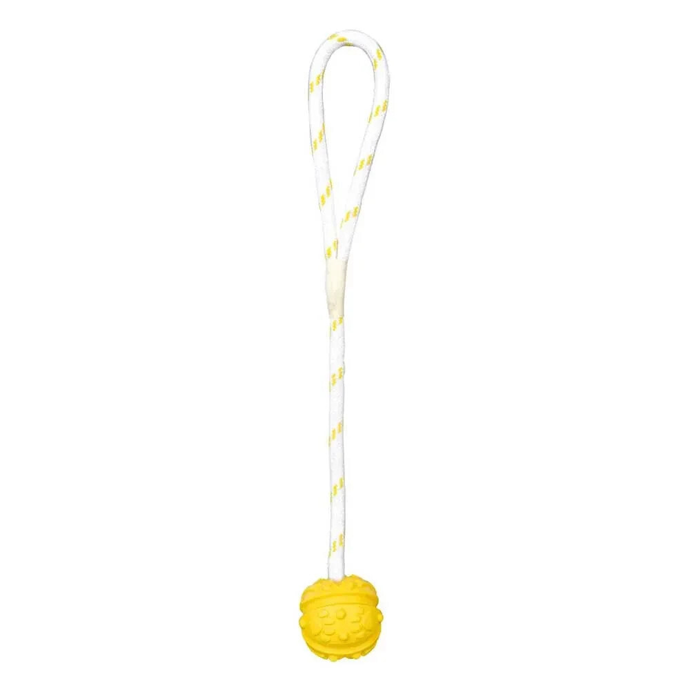 TRIXIE Ball With Rope Ø4.5x35 cm