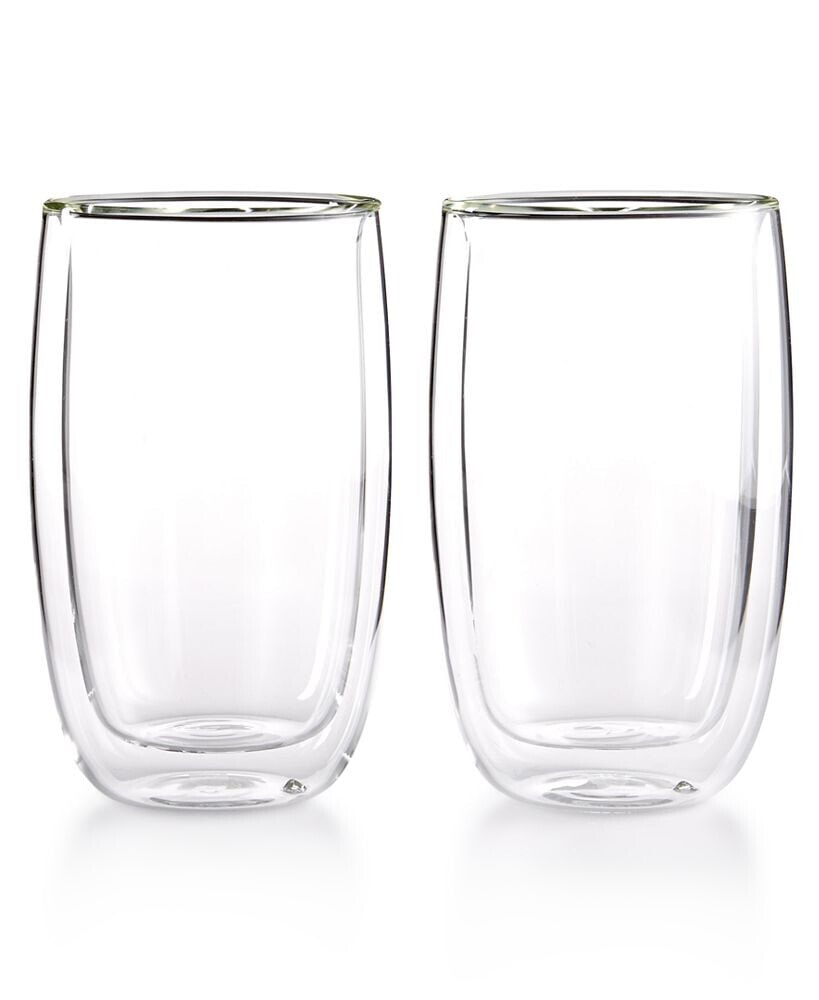 J.A. Henckels zwilling Sorrento Double Wall Latte Glasses, Set of 2