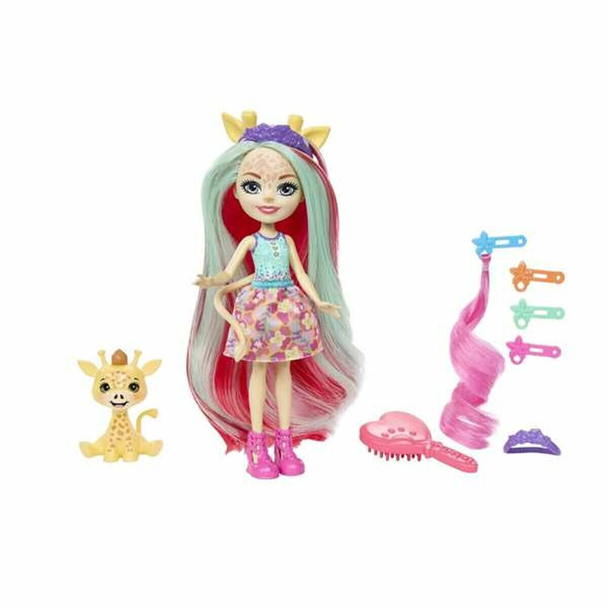 Doll Mattel Enchantimals Glam Party Giraffe 15 cm