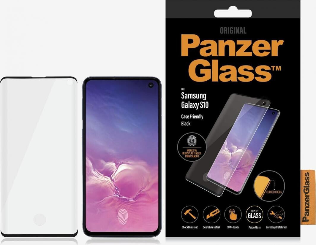 PanzerGlass Szkło hartowane do Samsung Galaxy S10 Case Friendly (7185)
