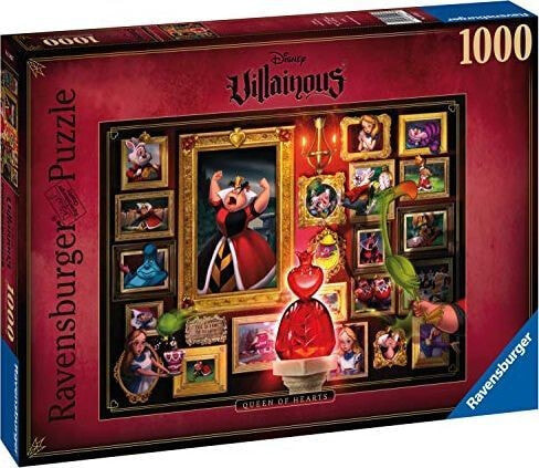 Ravensburger Puzzle Villainous: Queen of Hearts - 1000 elementów