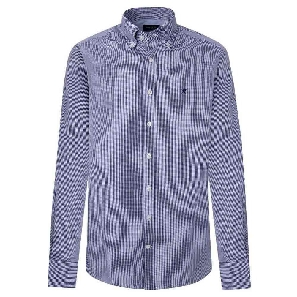 HACKETT Essential Mini Ginghm Long Sleeve Shirt