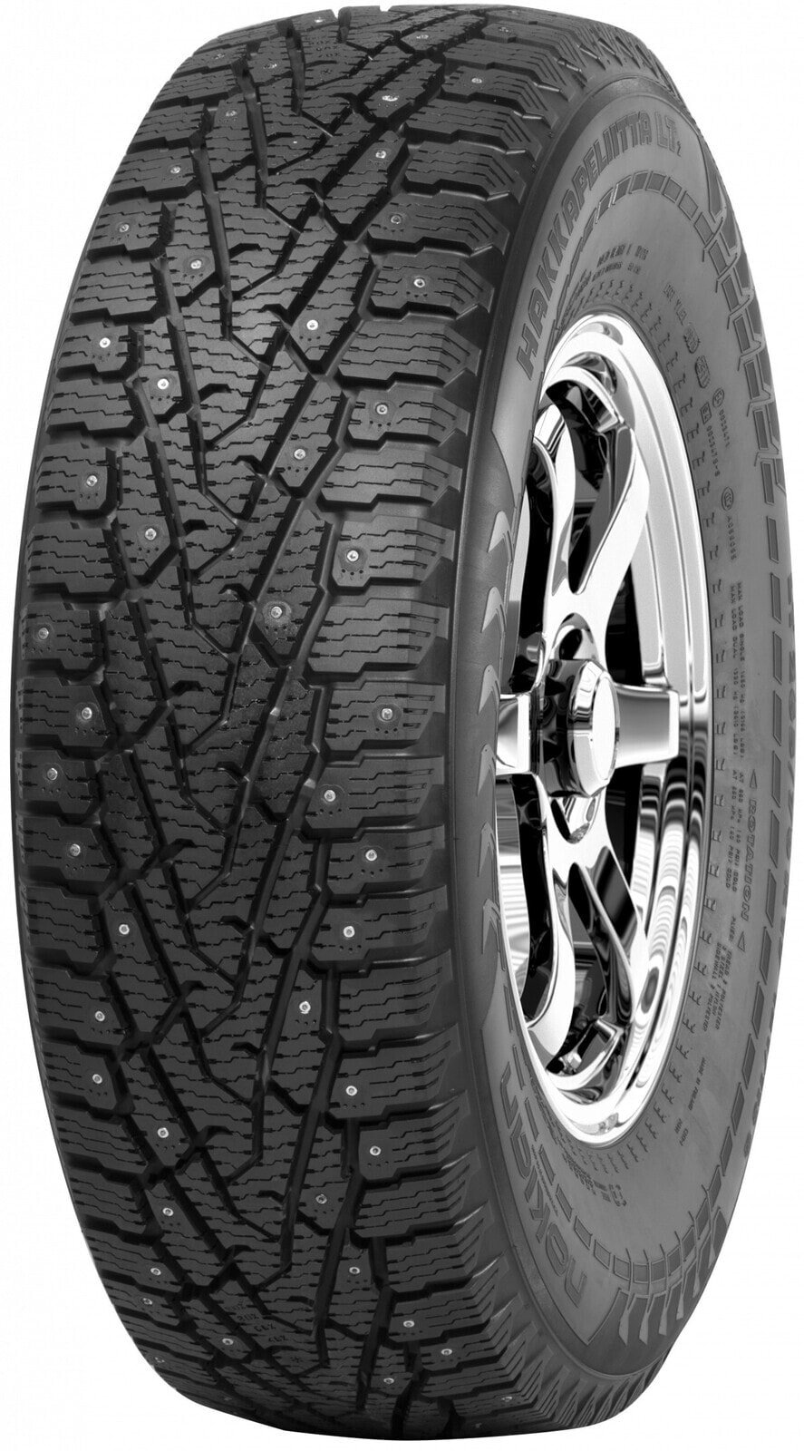 Шины для внедорожника зимние Nokian Hkpl LT 2 STUDDED 3PMSF DOT18 265/70 R17 121/118QQ