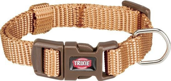 Trixie Collar Premium caramel color. XXS – XS 15–25 cm / 10 mm