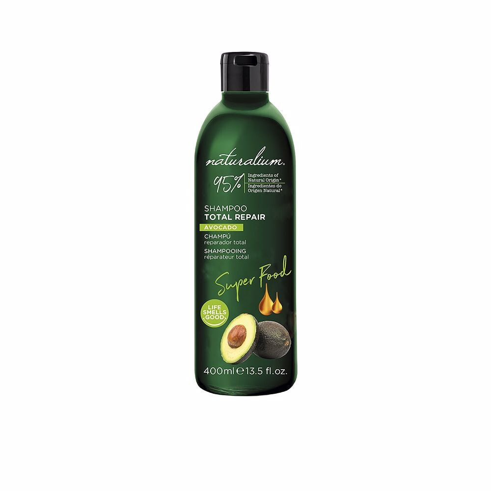 Naturalium Super Food Total Repair Avocado Shampoo Восстанавливающий кондиционер шампунь с авокадо 400 мл