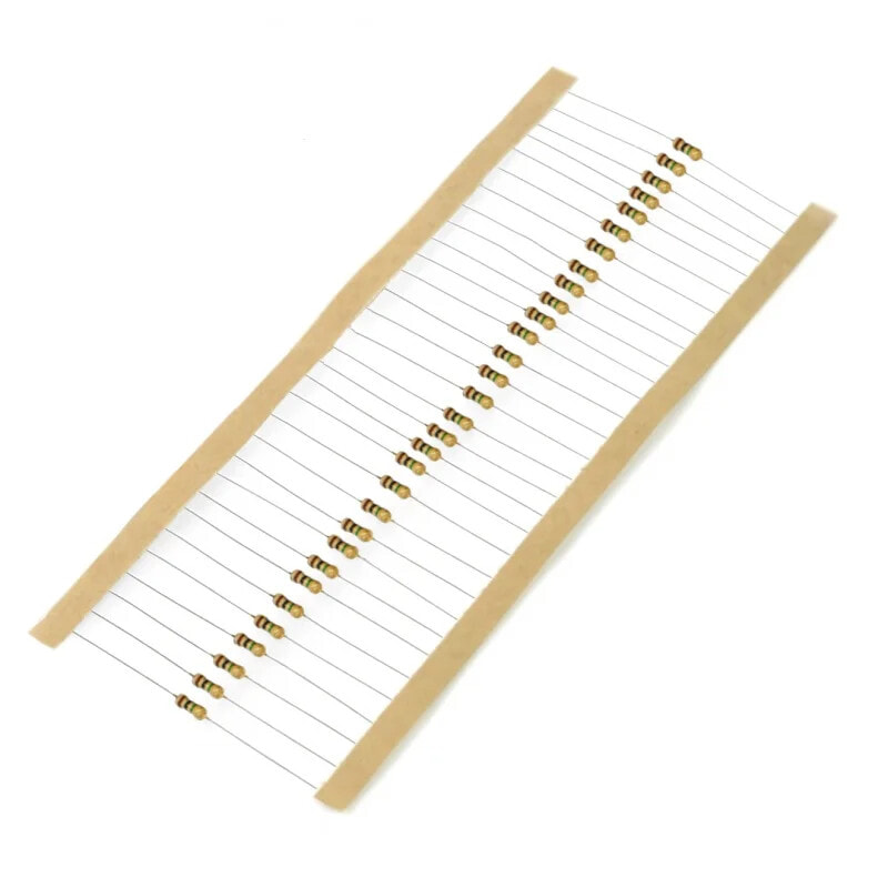 JustPi THT CF carbon resistor 1/4W 1MΩ - 30pcs.