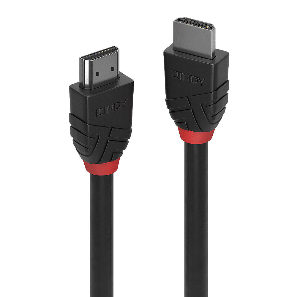 Lindy 36774 HDMI кабель 5 m HDMI Тип A (Стандарт) 3 x HDMI Type A (Standard) Черный