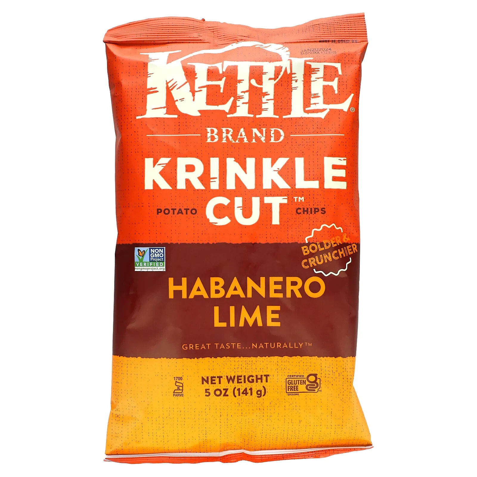 Krinkle Cut, Potato Chips, Truffle Oil & Sea Salt, 5 oz (141 g)