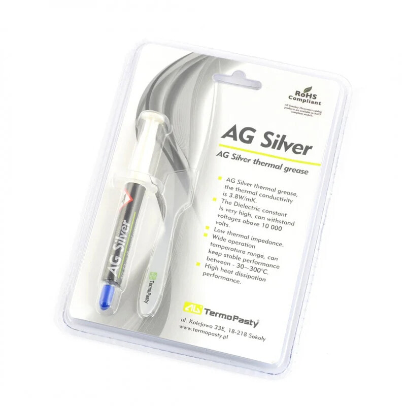 Термопаста AG Silver - шприц 3 г