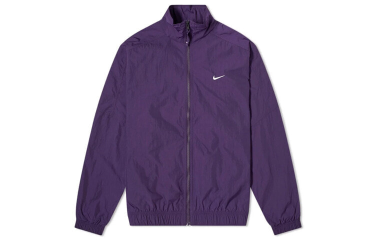 Nike NRG Track 运动立领Logo夹克 男款 紫色 / Куртка Nike NRG Track CD6543-525