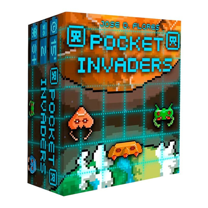 SD GAMES Pocket Invaders English/French/Spanish Board Game