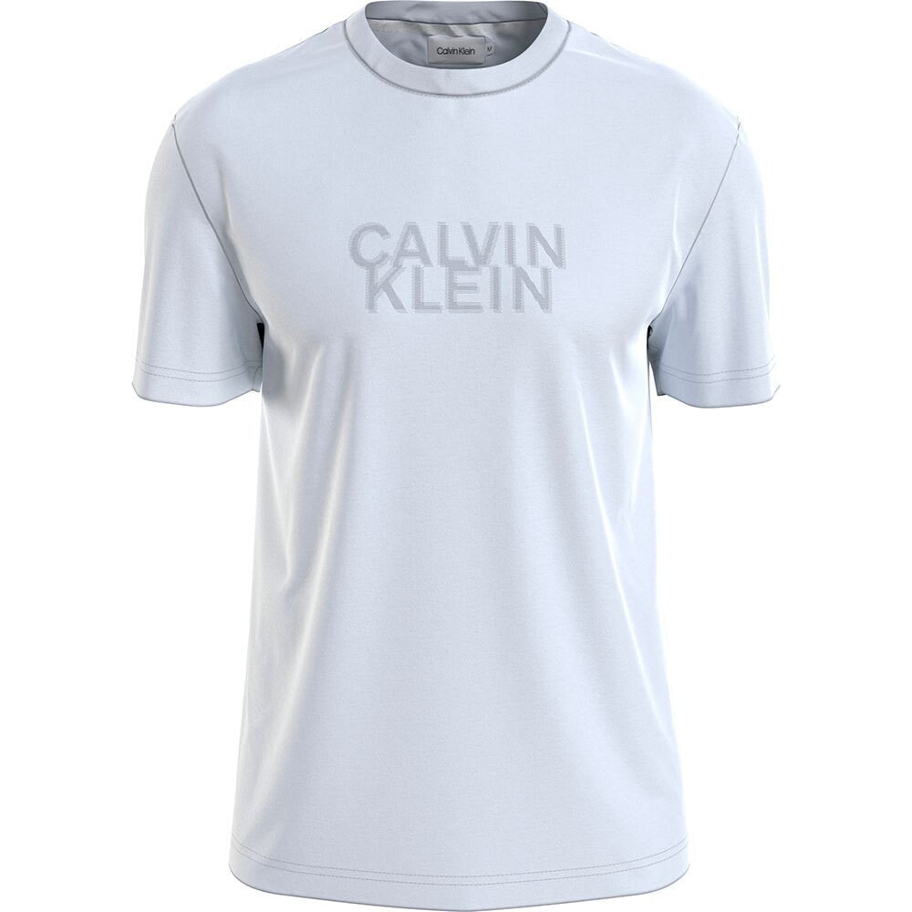 CALVIN KLEIN Distorted Logo Short Sleeve T-Shirt