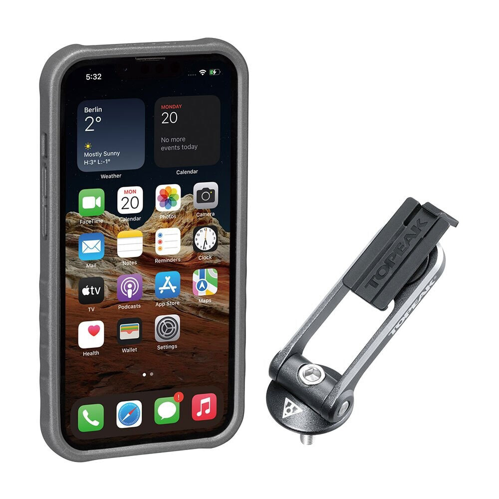 TOPEAK Ride Case For Iphone 13 Mini With Support