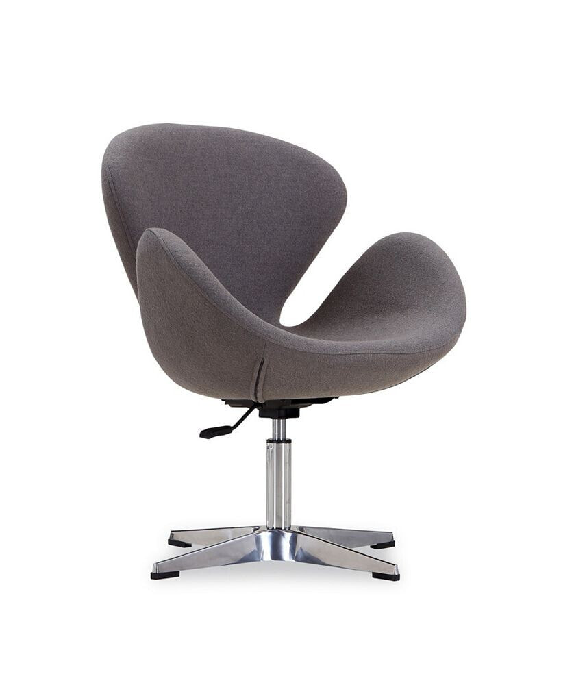 Manhattan Comfort raspberry Adjustable Swivel Chair