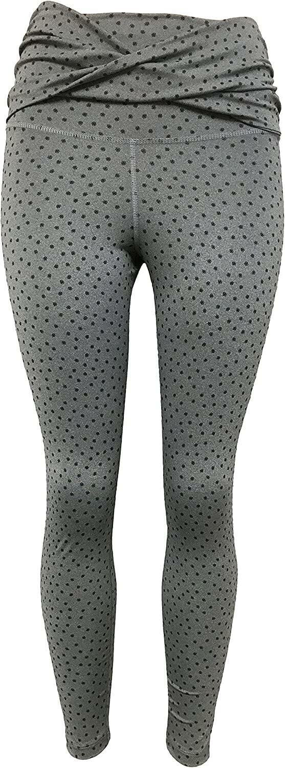 Nike 276603 Women's Active Leggings High Rise 7/8 Yoga Leggings Grey, SizeMedium