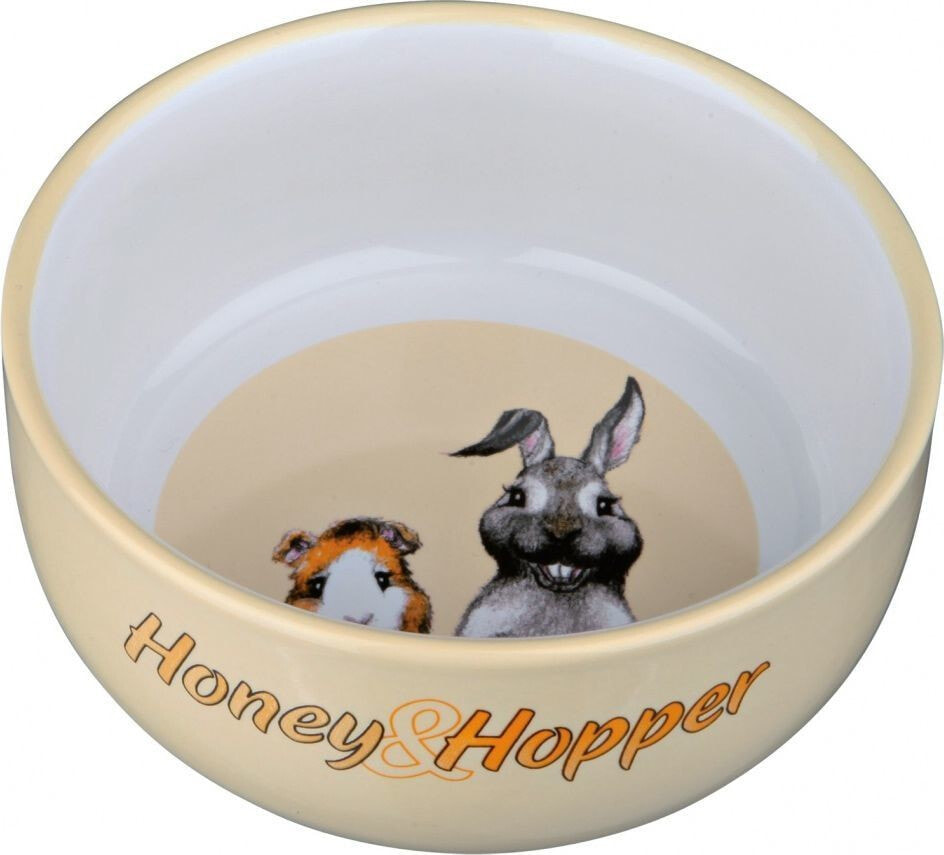 TRIXIE Honey & Hopper Ceramic Bowl Универсальная Кормушка и поилка 4011905608082