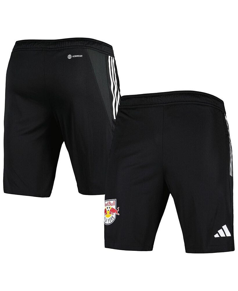 adidas men's Black New York Red Bulls 2023 On-Field AEROREADY Training Shorts