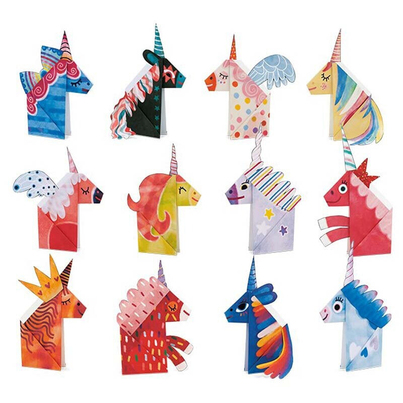 LUDATTICA Easy Origami Unicorn