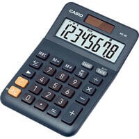 Casio MS-8E калькулятор Настольный Дисплей Черный, Серый, Оранжевый