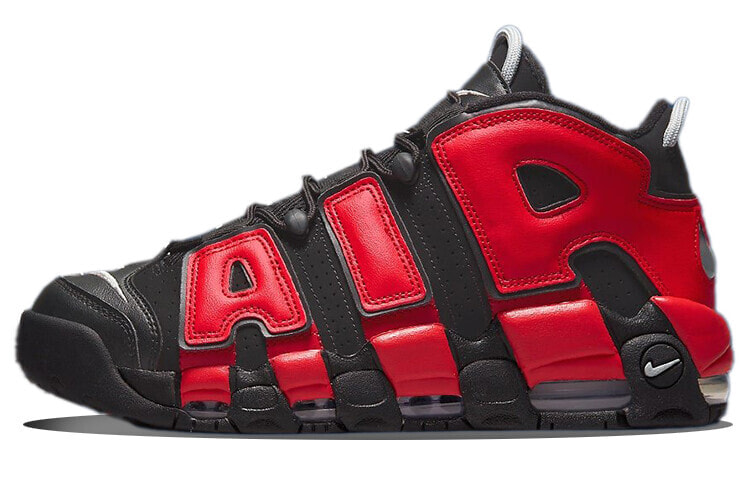 Nike Air More Uptempo split 皮蓬 大air 耐磨 高帮 复古篮球鞋 男款 黑红蓝 / Кроссовки Nike Air More Uptempo split air DJ4400-001