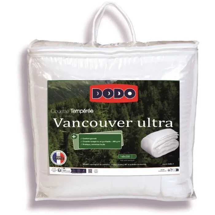 Dodo Vancouver Duvet - 140 x 200 cm - Ultra -gemigt - in Frankreich hergestellt