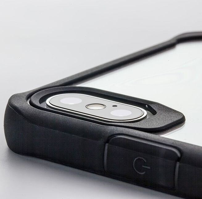 чехол  пластмассовый прозрачный с черной окантовкой Sam G960 S9 MyScreen Protector