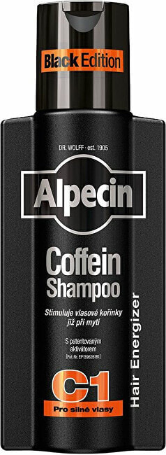 Alpecin Coffein Shampoo Укрепляющий кофеиновый шампунь против выпадения волос 250 мл