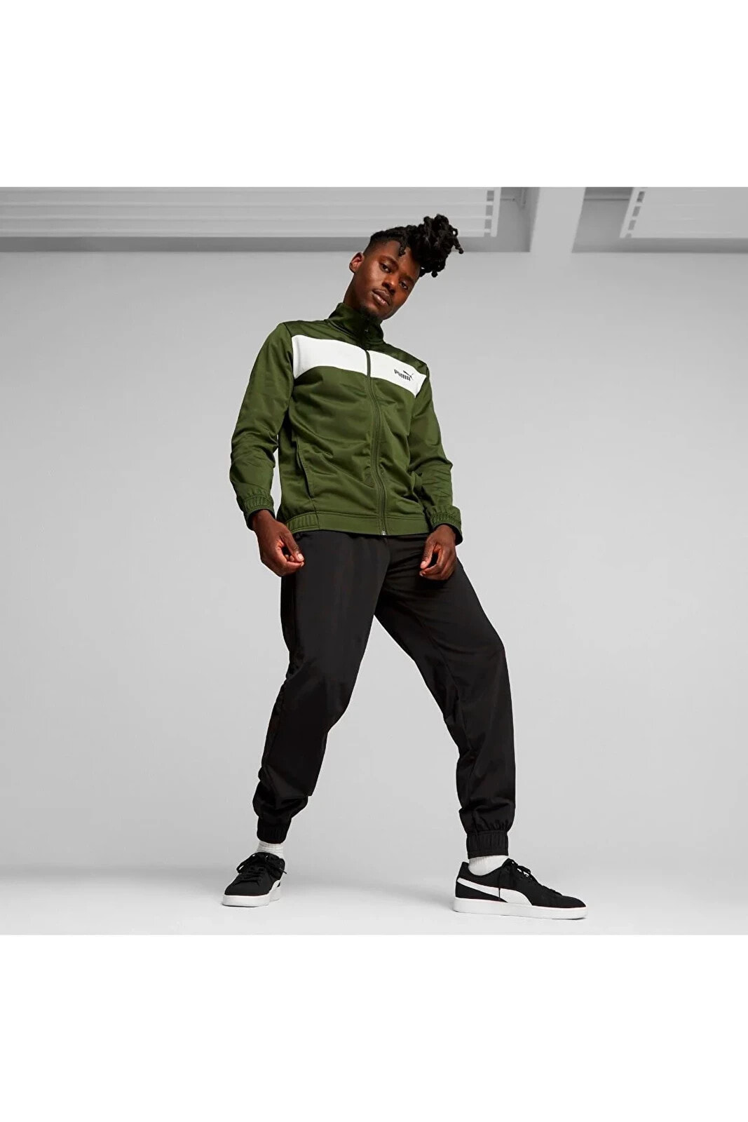 677427 green Track Suit For Erkek