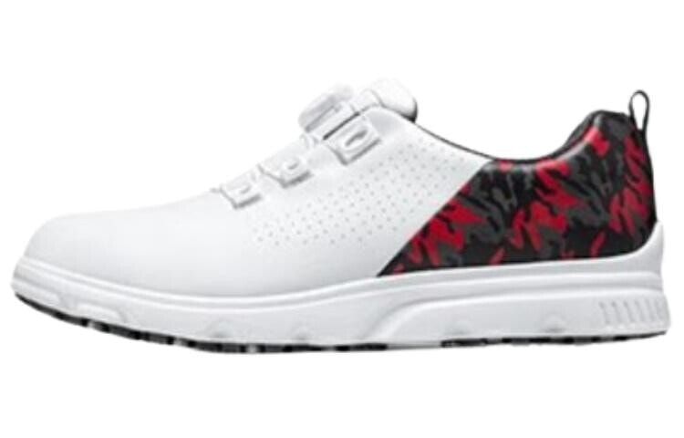 PGM Golf Shoes Men Low-Top Camouflage Red