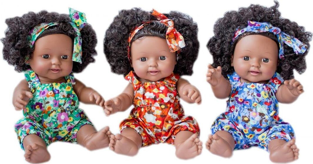Askato Black woman mix doll