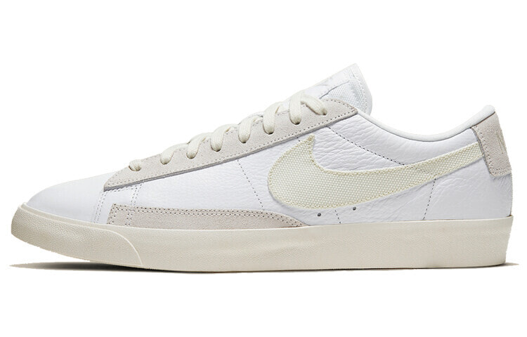 Nike Blazer Low leather 低帮 板鞋 男女同款 白色 / Кроссовки Nike Blazer Low Leather CW7585-100