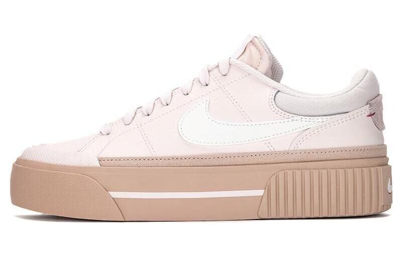 Nike Court Legacy 防滑耐磨 低帮 板鞋 女款 粉色 / Кроссовки Nike Court Legacy DM7590-600