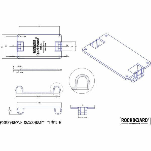 Rockboard Quick Mount Type A