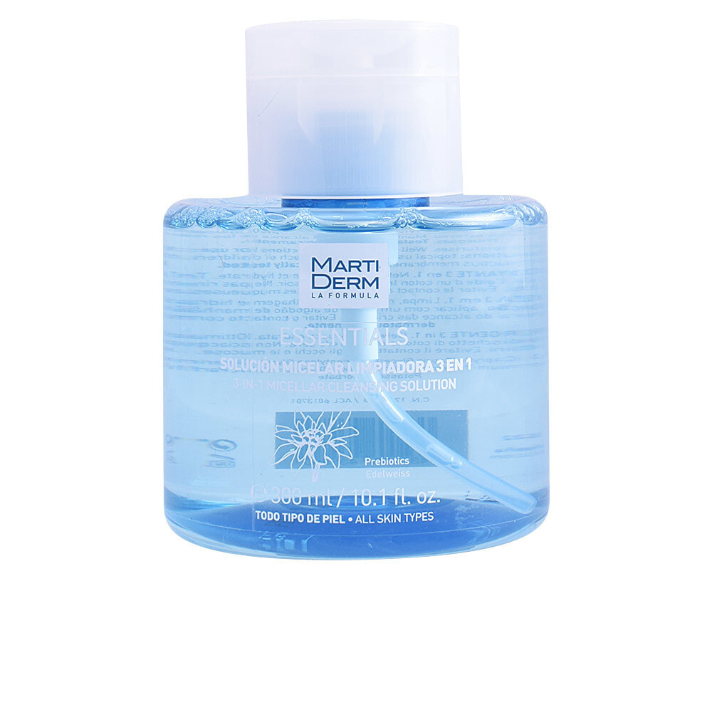 Martiderm Essentials Очищающая мицеллярная вода с пребиотиками для всех типов кожи 300 мл