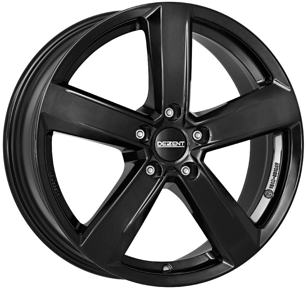 Колесный диск литой Dezent TU black 7.5x18 ET38 - LK5/114.3 ML71.6