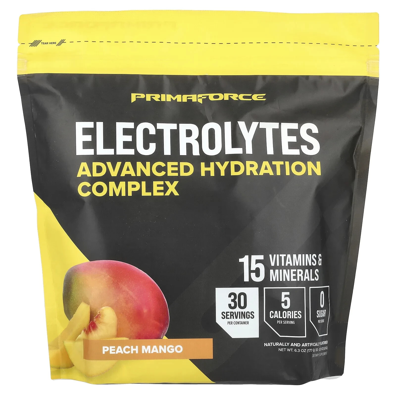 Electrolytes, Advanced Hydration Complex, Grape, 30 Packets, 0.2 oz (5.8 g) Each