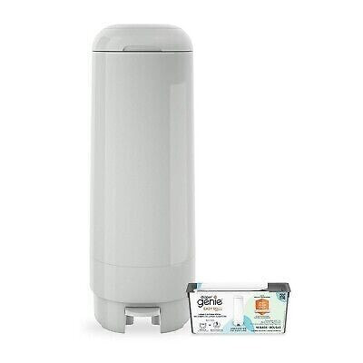 Diaper Genie Signature Diaper Pail with 18 Bags - Gray