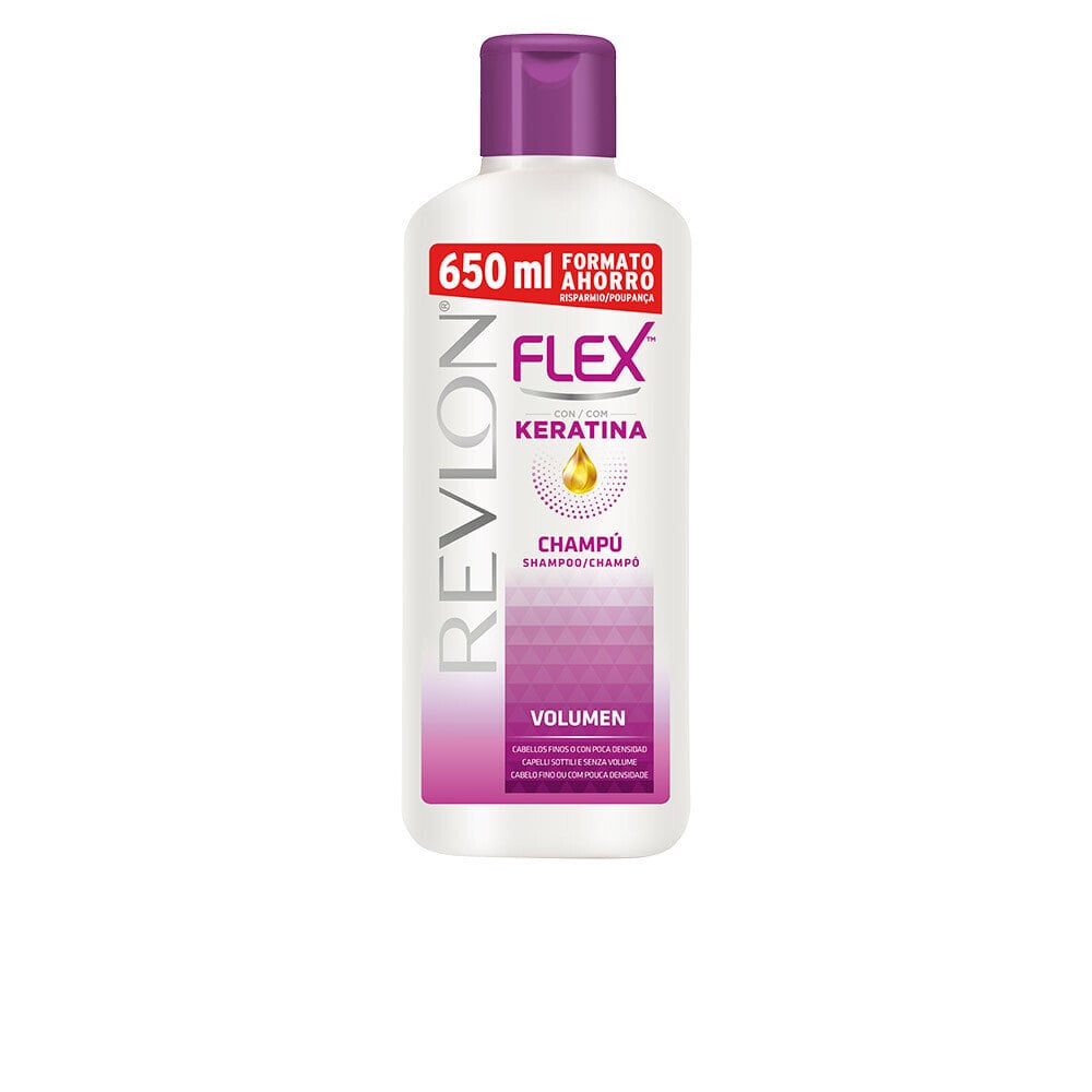 Revlon Flex Keratin Volume Shampoo Кератиновый шампунь для объема 650 мл