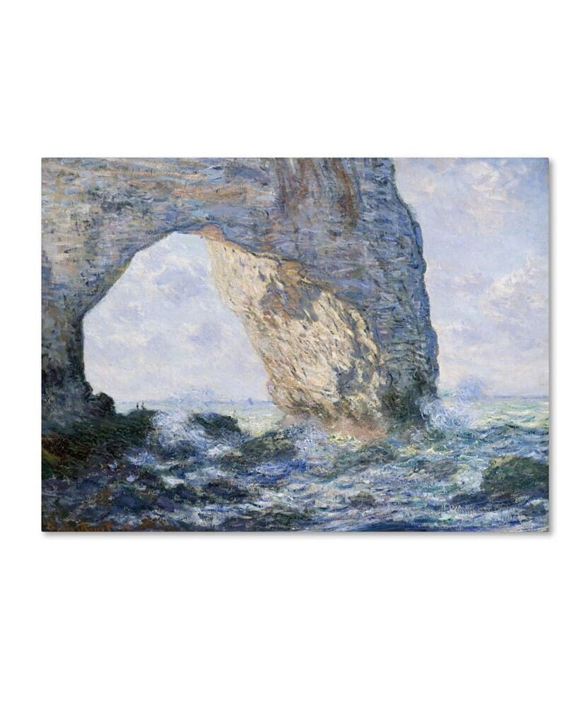 Trademark Global monet 'The Manneporte' Canvas Art - 32