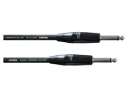 Cordial CII 3 PP аудио кабель 3 m Plug 6.3mm Черный
