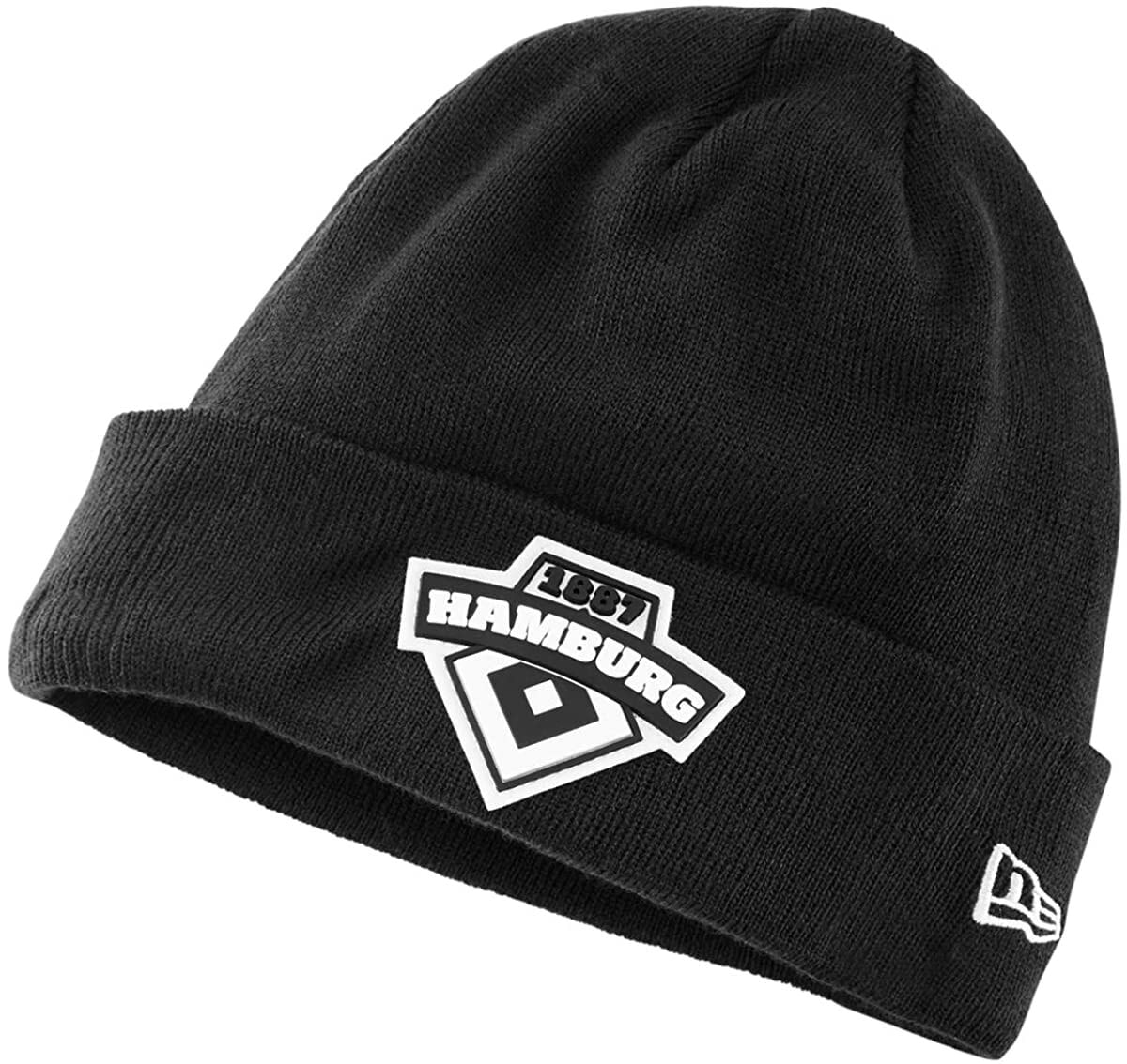 Мужская шапка черная трикотажная New Era HSV Hamburg Sports Club Finn Hat