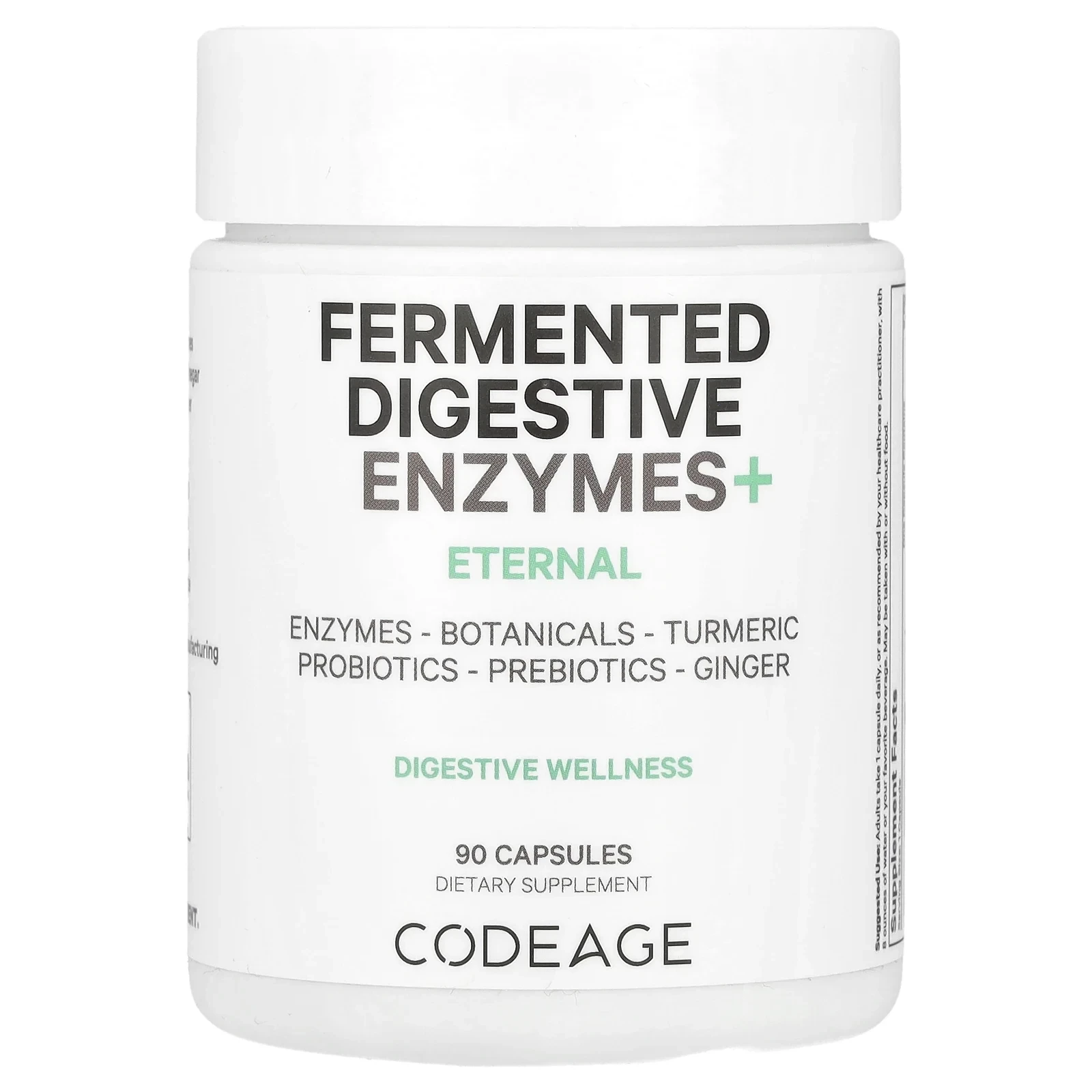 Fermented Digestive Enzymes+ , 90 Capsules