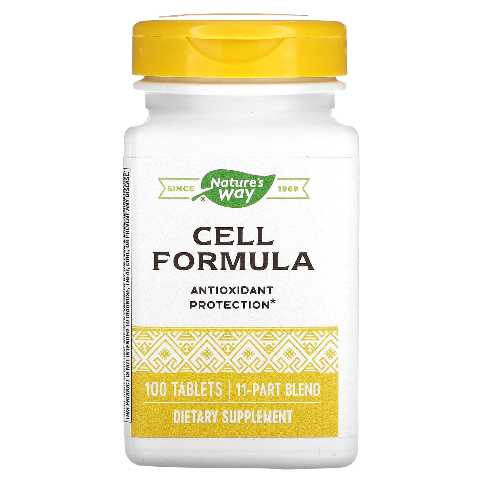 Nature's Way, Cell Formula , 100 Tablets