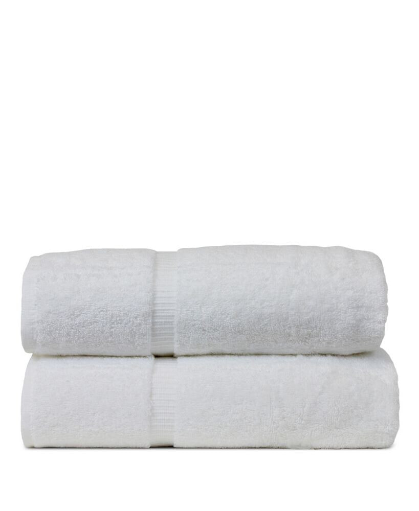 BC Bare Cotton luxury Hotel Spa Towel Turkish Cotton Bath Towels, Set of 2