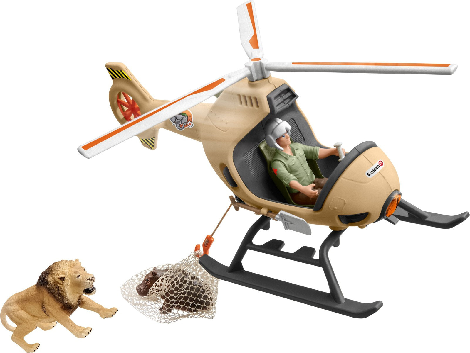 schleich WILD LIFE Animal rescue helicopter 42476