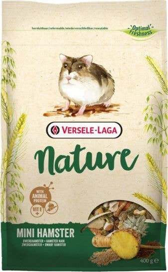 Versele-Laga Mini Hamster Nature - karma dla chomika op. 400 g uniwersalny