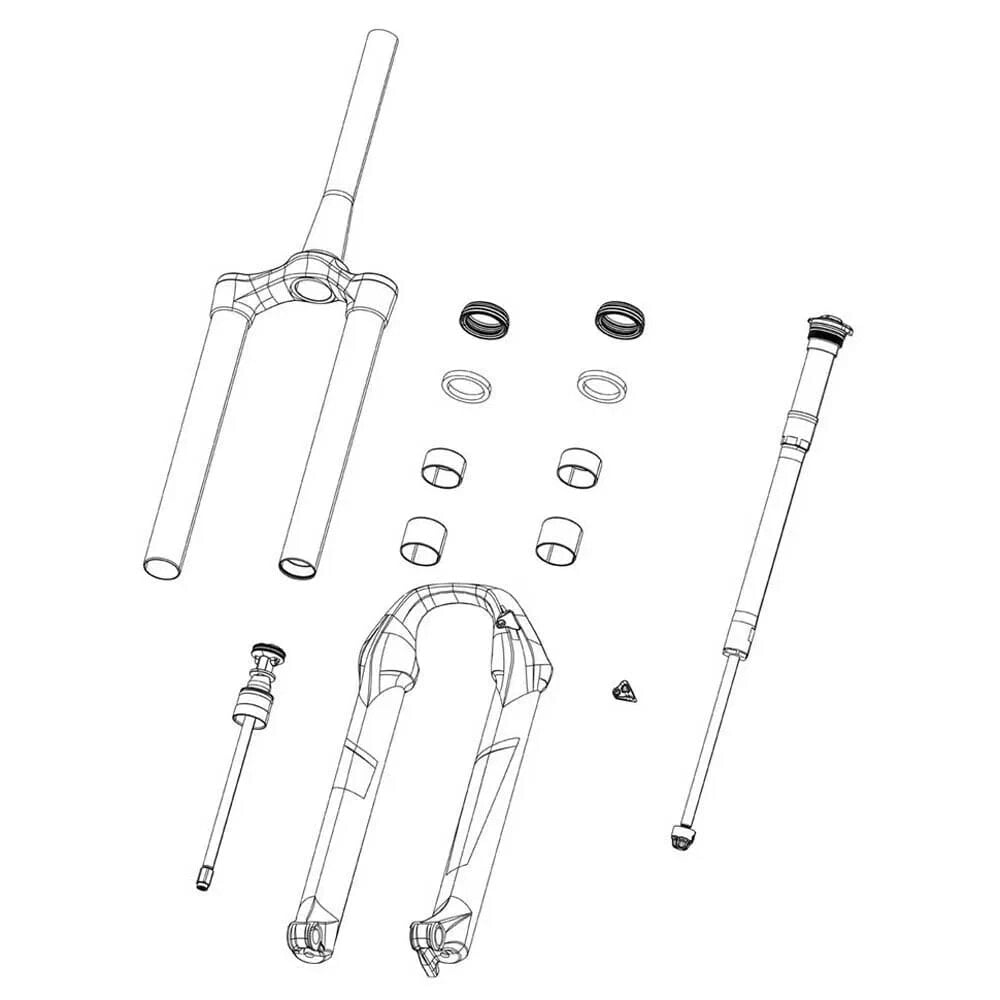 ROCKSHOX Charger3 Pike C1+ 2023+ fork damper body tube